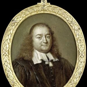 Portrait of Joannes Fredericus Gronovius, Philologist and Jurist, Professor in Leiden