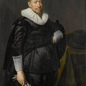 Portrait of a Man, Probably from the Pauw Family, Paulus Moreelse, 1625