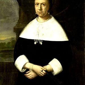 Portrait of Maria Quevellerius, first Wife of Jan van Riebeeck, or his second wife