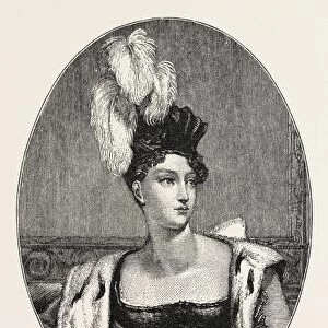 THE PRINCESS CHARLOTTE AUGUSTA, 1796 - 1817. Daughter of George, Prince of Wales