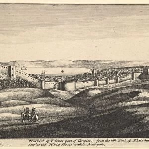 Prospect Lower Part Tangier ca 1670 Etching second state