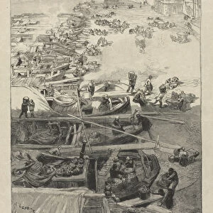 published Le Monde Illustre 1883 Arrival