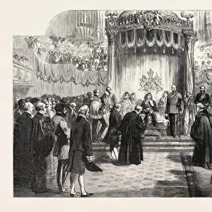 Queen Victorias Visit to Birmingham, Uk: Reading of the Birmingham Corporation