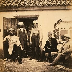 Railway officials, messrs. Swan, Cadell, Middleton, Howse, & Kellock, Crimean War
