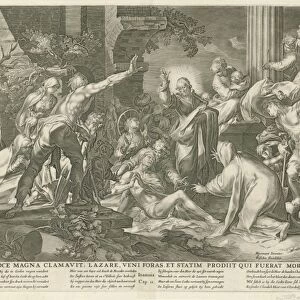 Raising of Lazarus, Jan Harmensz. Muller, Anonymous, Claes Jansz