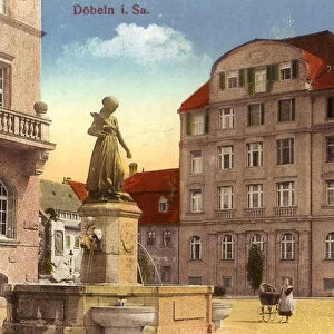 Schlegelbrunnen Buildings Dobeln War memorials