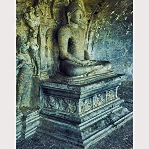 Sri Lanka Ceylon Polonnaruwa Gal Vih─üra 1966