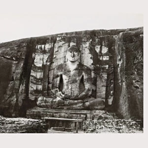 Sri Lanka Ceylon Polonnaruwa Gal Vih─üra colossal Buddha