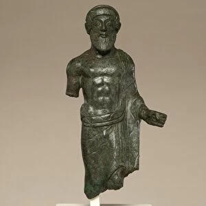 Statuette of a Bearded Man, Probably Tinia
