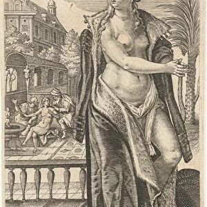 Susanna, Jan Collaert II, Philips Galle, Cornelis Kiliaan, 1588 - 1597