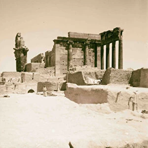 Temple Baal southern front Cella 1898 Syria Tadmur