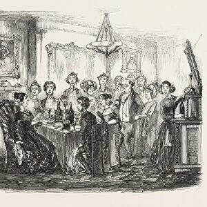 Thirteen at Table, Drawn by W. M connell