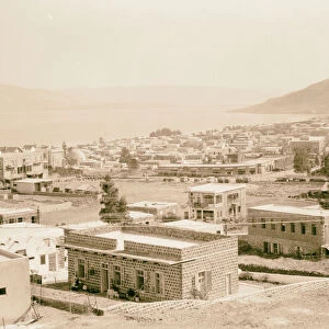 Tiberias general view 1934 Israel