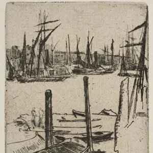 Tiny Pool 1879 Etching drypoint third state three