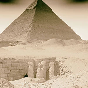 Tomb Great Pyramid 1934 Egypt Jīzah Jizah