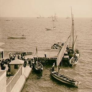 Tripoli Landing place harbor 1900 Lebanon