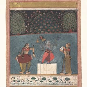 Vasant Ragini Folio ragamala series Garland Musical Modes