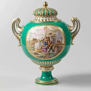 Vase (vase ballon), Manufacture de Sevres, 1771