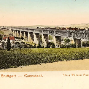 Viaducts Germany Railway bridges Stuttgart 1904