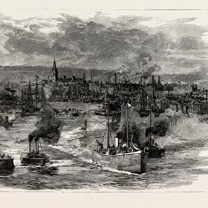 Victoria Docks, the Port of Aberdeen, Uk