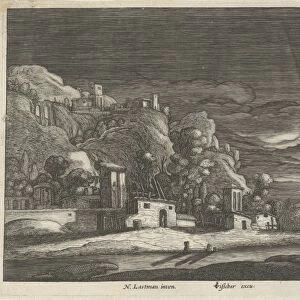View of Bethany, Anonymous, Claes Jansz. Visscher (II), 1601-1652
