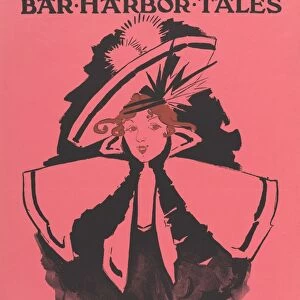 Virginia Cousin & Bar Harbor Tales 1895 Lithograph
