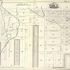 Vol. 5. Plate, S. Map bound by Lorraine St. Hamilton Ave. Gowanus Bay, Otsego St