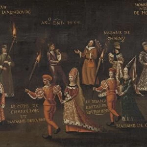Vow of the Pheasant, Philip the Good and Isabella at the Feast of the Pheasant in