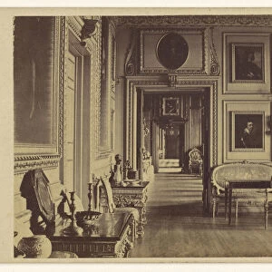 Warwick Castle Green Gold Drawing Room Francis Bedford