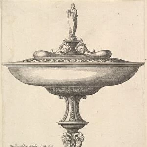 wide cup ornamental stem 1646 Etching state Sheet