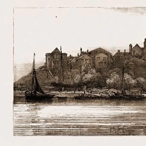 Ypres Tower, RYE FROM THE FERRY, UK, 1883