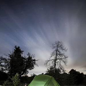 Camping under the clouds and stars in Cleveland National Forest, California