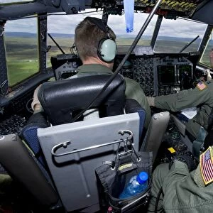 Cockpit of a MC-130H Combat Talon II