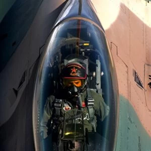 An F-16 Fighting Falcon