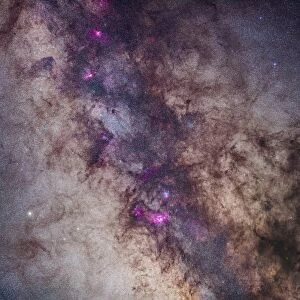 The Milky Way around the Small Sagittarius Star Cloud