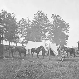 New York Herald Headquarters in the field during American Civil War