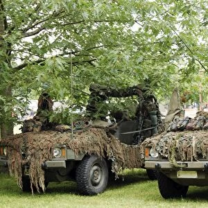 VW Iltis Jeeps used by scout or recce teams from the Belgian Army