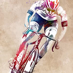 Cycling sport art 40