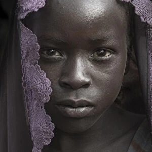 dangaelat girl at Korbo, Tchad