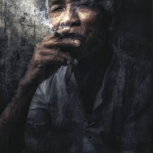 Man with Cigar, Myanmar