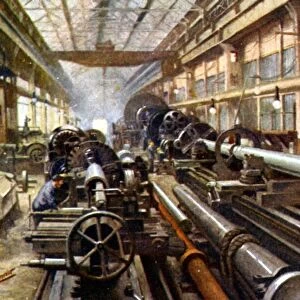Machining Heavy Forgings, Cammell Laird and Company Ltd. Grimesthorpe Works, 1918