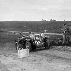 1933 Wolseley Hornet Special competing in a motoring trial, Bagshot Heath, Surrey, 1930s