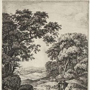 Abraham Dismissing Hagar. Creator: Anthonie Waterloo (Dutch, 1609 / 10-1690)
