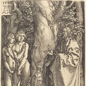 Adam and Eve Hide Themselves, 1540. Creator: Heinrich Aldegrever