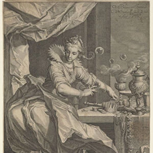 Allegory of Wealth and Luxury, 1611. Artist: Swanenburgh, Willem van (1582-1616)