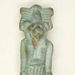 Amulet of the God Mahes, Egypt, Late Period, Dynasties 26-31 (664-332 BCE)