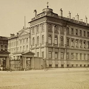 The Anichkov Palace in Saint Petersburg, 1874