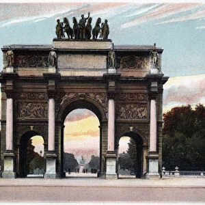 Arc de Triomphe, Paris, c1900