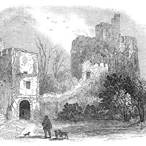 Arundel Castle - the Keep and Norman Gateway, 1845. Creator: Unknown