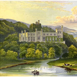 Arundel Castle, Sussex, home of the Duke of Norfolk, c1880
